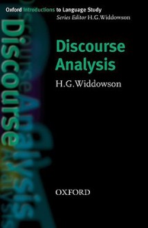 Discourse Analysis - H.G. Widdowson