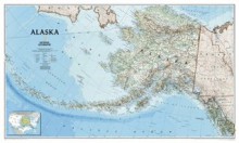 Alaska Wall Map (tubed) (Reference - U.S.) - National Geographic Maps