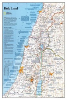 Holy Land [Tubed] (National Geographic: Reference Map) (Reference - History & Nature) - National Geographic Maps