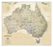 Australia Executive [Tubed] (National Geographic: Reference Map) - National Geographic Maps