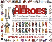 Cardboard Heroes: 436 Full-Color Fantasy Miniatures - Denis Loubet