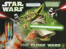 Star Wars: The Clone Wars Artist Pad [With Crayons] - Paul E. Nunn