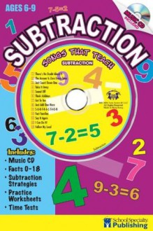 Subtraction Sing Along Activity Book with CD: Songs That Teach Subtraction - Kim Mitzo Thompson