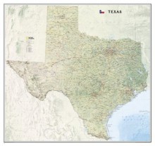 Texas, Laminated - National Geographic Maps