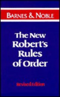 B & N Pocket New Roberts Rules of Order - John Sherman