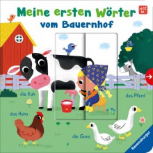 Meine ersten Wörter vom Bauernhof - Sprechen lernen mit großen Schiebern - Cornelia Frank