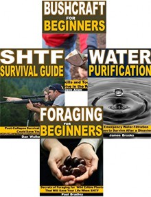 Bushcraft Survival 4-Box Set: Bushcraft for Beginners, Foraging for Beginners, SHTF Survival Guide, Water Purification - Dave Allen, Lars Anderson, Dan Walker, James Brooks